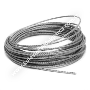 6x19 Lif Özlü Galvanizli Şaryo Halatı 8mm (90 Metre)